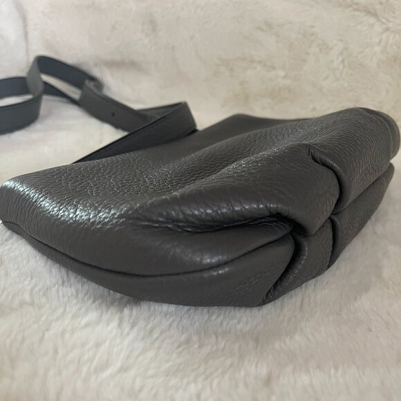 Marc by Marc Jacobs Classic Q Percy Crossbody Gray Pebbles Leather Bag Small - Picture 9 of 13